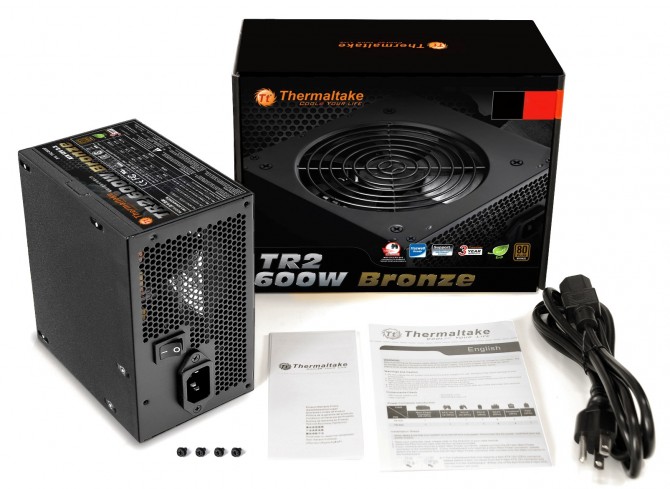Thermaltake TR2 Bronze Series incorporate various high-quality components, enabling non-stop usage with stable and reliable performance