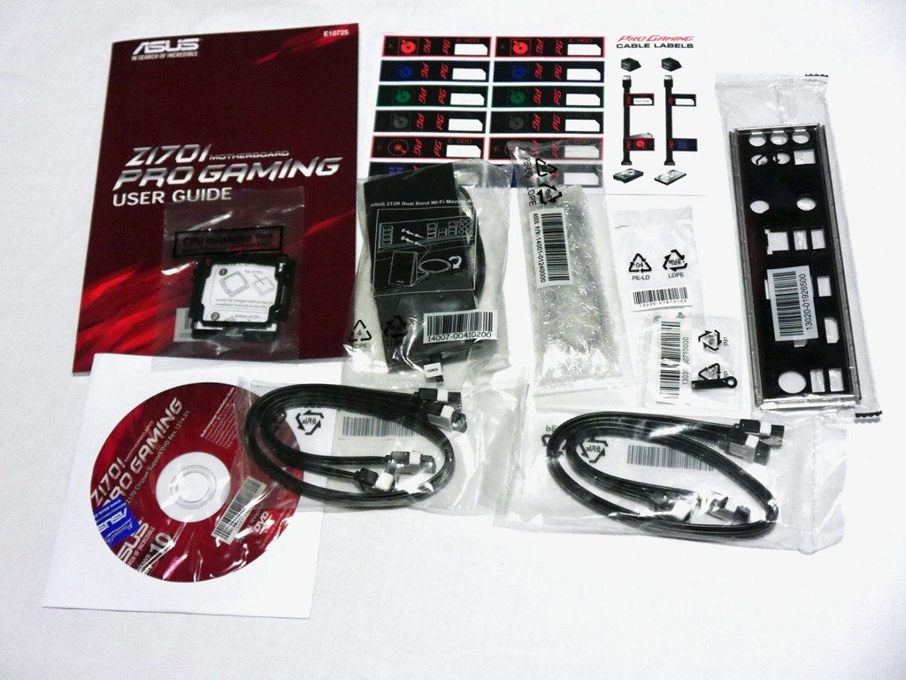 ASUS Z170I PRO GAMING - Accessories