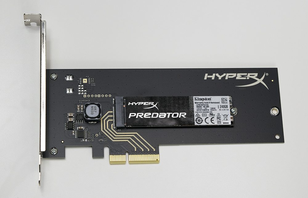 HyperX Predator PCIe 240GB Main 1