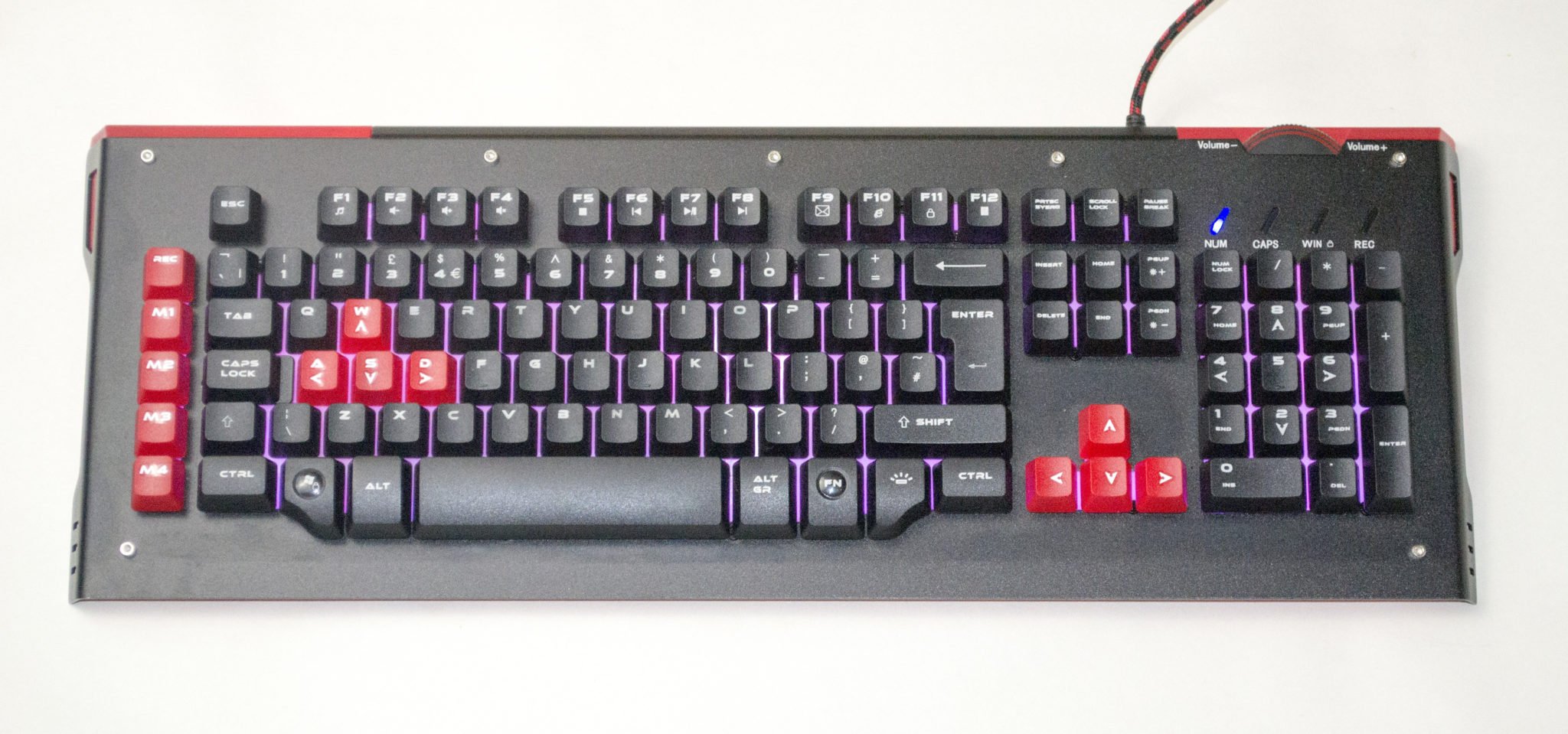Venom Warrior Keyboard Purple