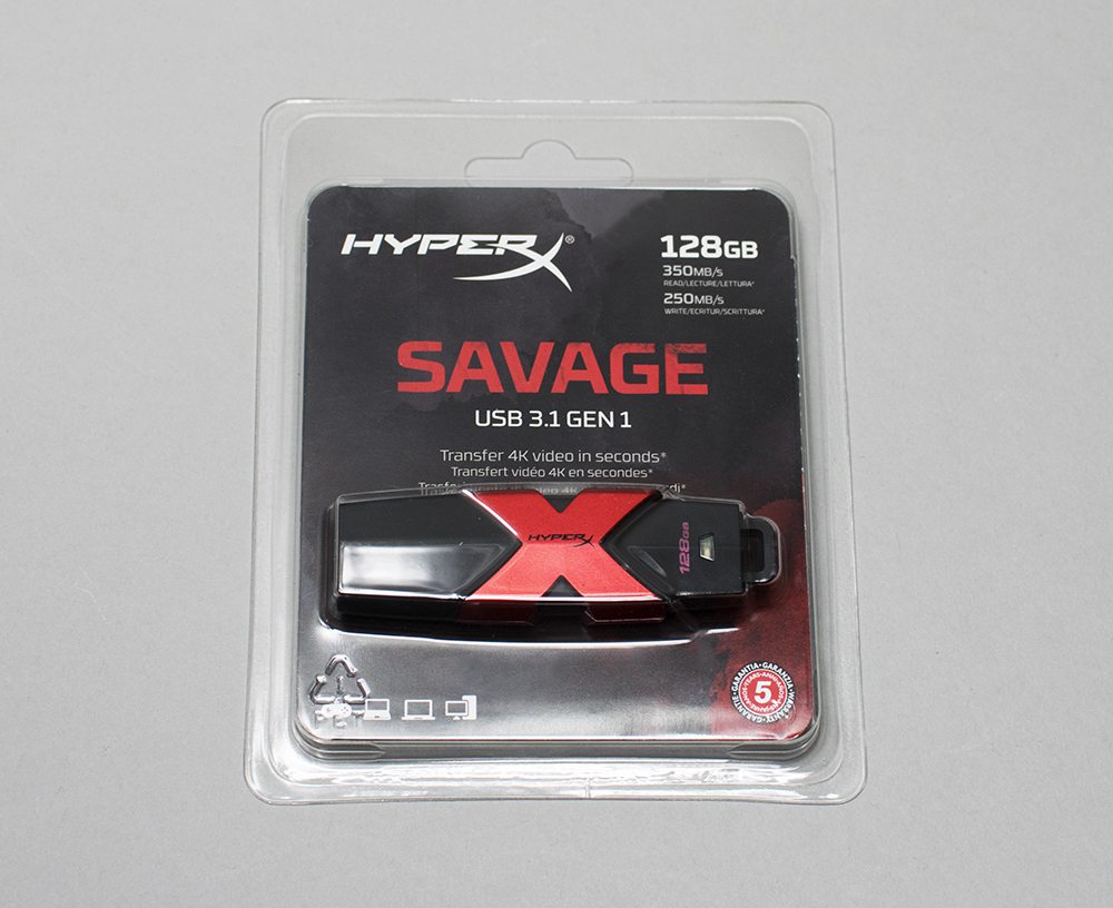 HyperX Savage 128GB USB 3.1 USB Drive Review 1
