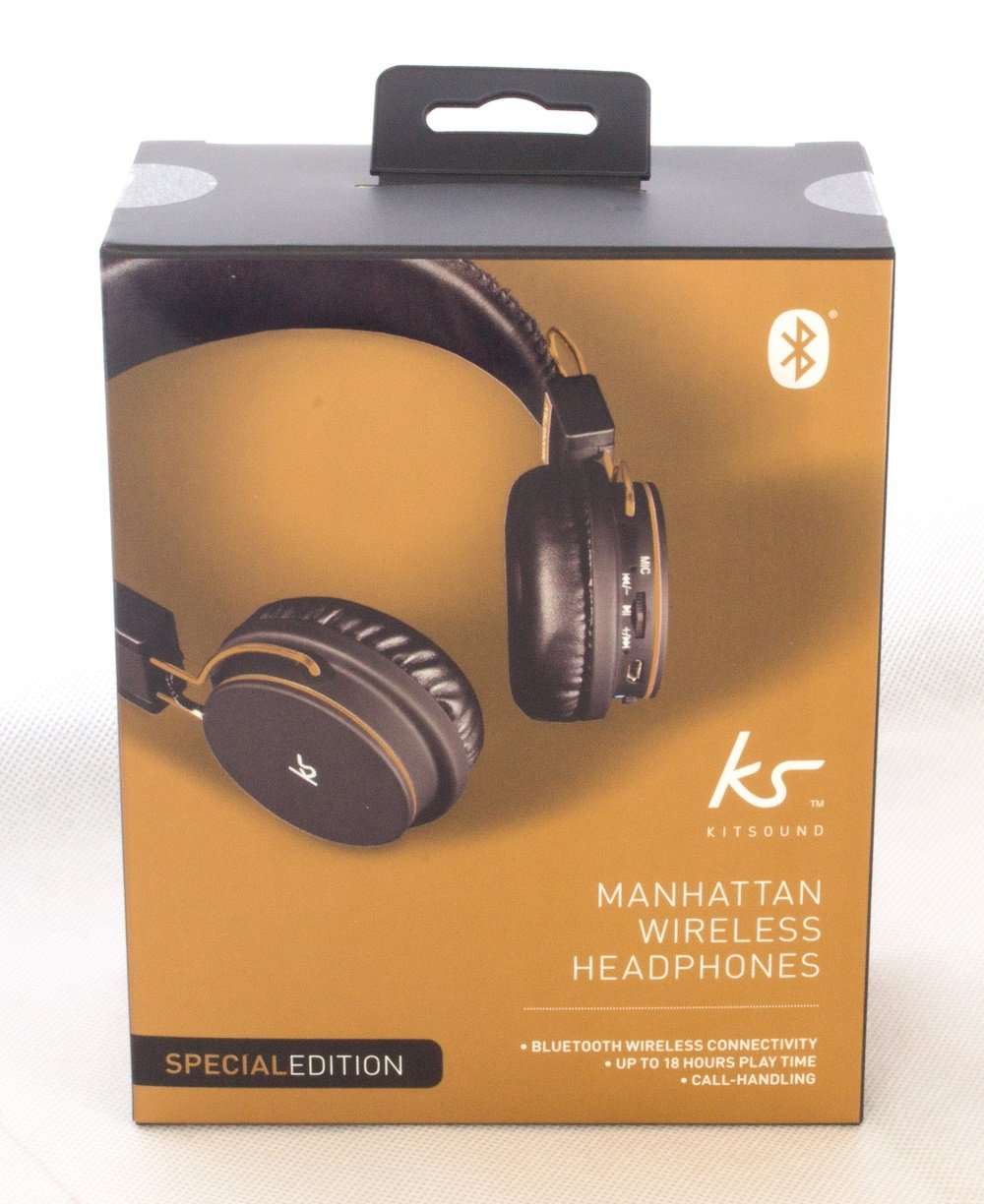 Kitsound Manhattan BT Headset box front