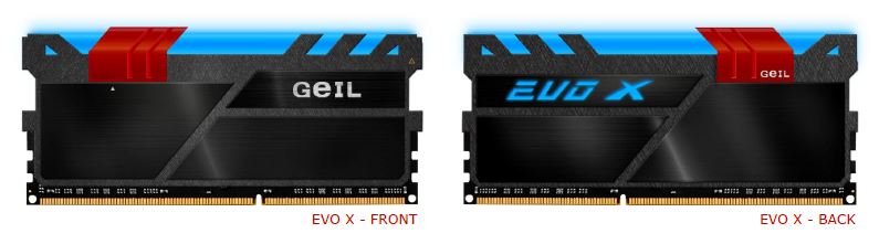 GeIL EVO X Front&Back