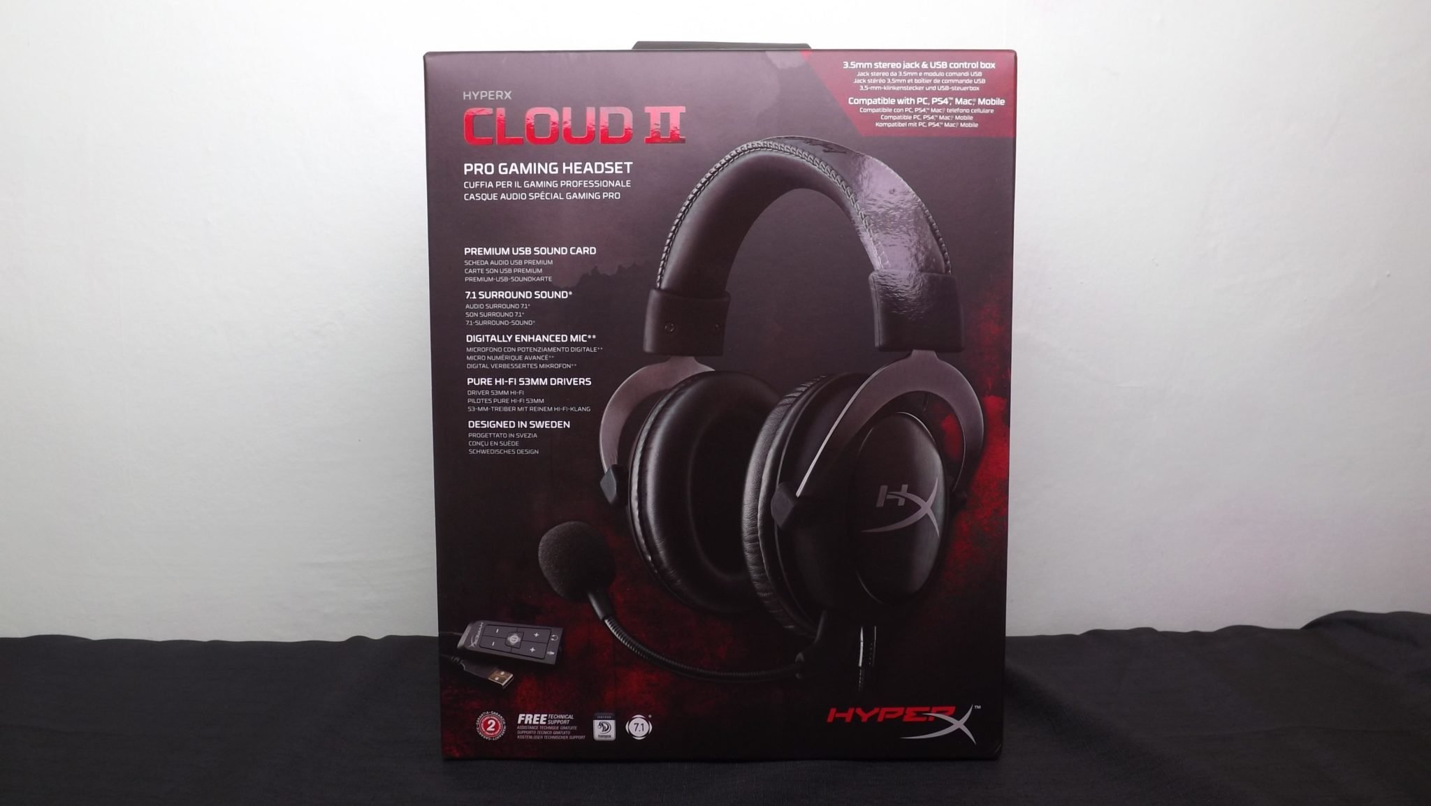 Звуковая карта hyperx cloud 2
